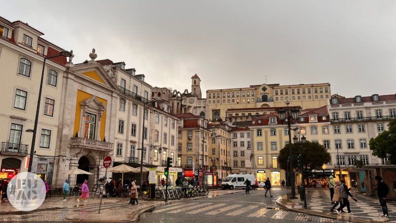 Rossio Square to see in Lisbon