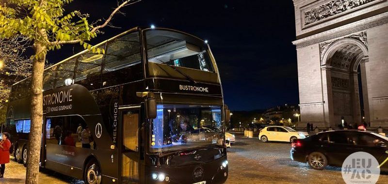 autobús restaurante parís