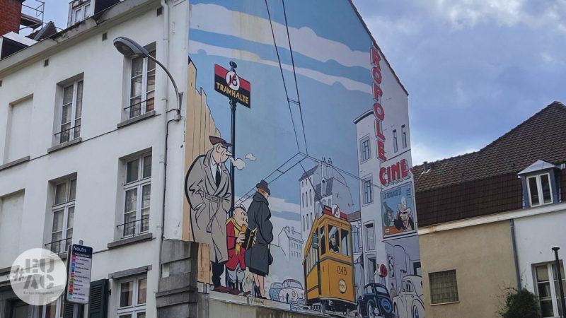 Brussels Comic Book Route  
