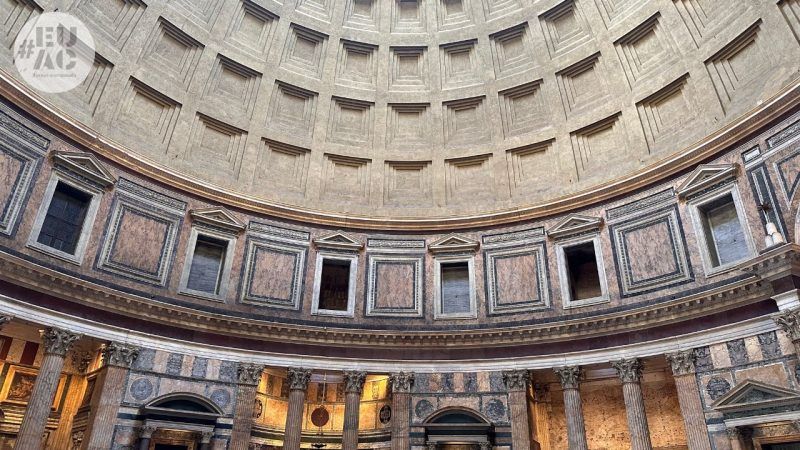 Interior of the Pantheon of Agrippa Rome