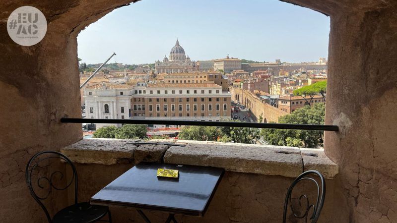 views Castel sant'Angelo Rome