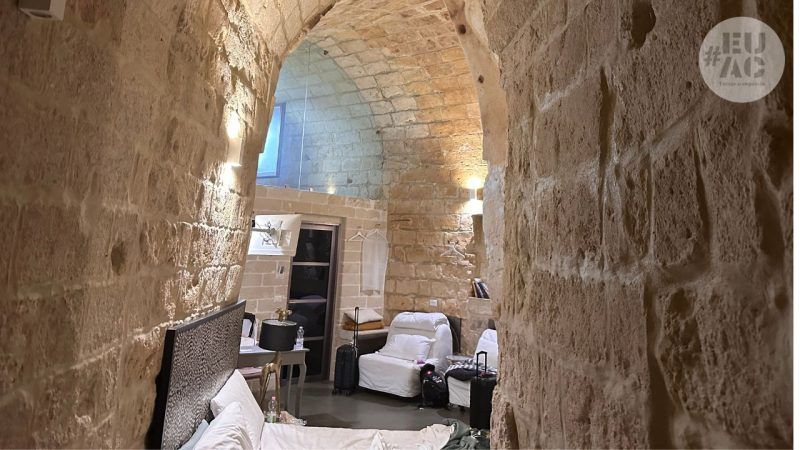 Alojamiento cueva en Matera
