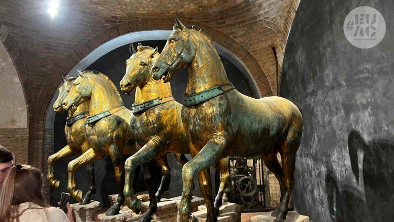 Museo San Marcos, Venecia, cuadriga caballos