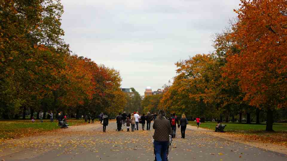 Planes para un fin de semana en Londres. Hyde Park