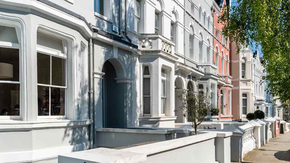 planes para un fin de semana en Londres. Notting Hill