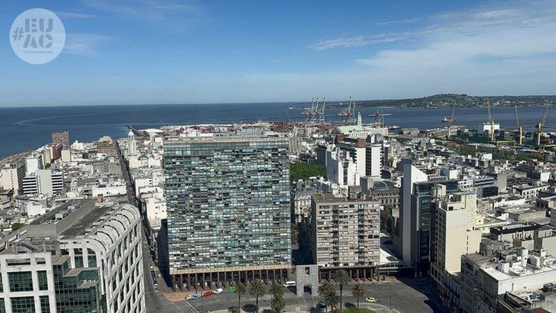 Vista desde el Palacio Salvo Montevideo