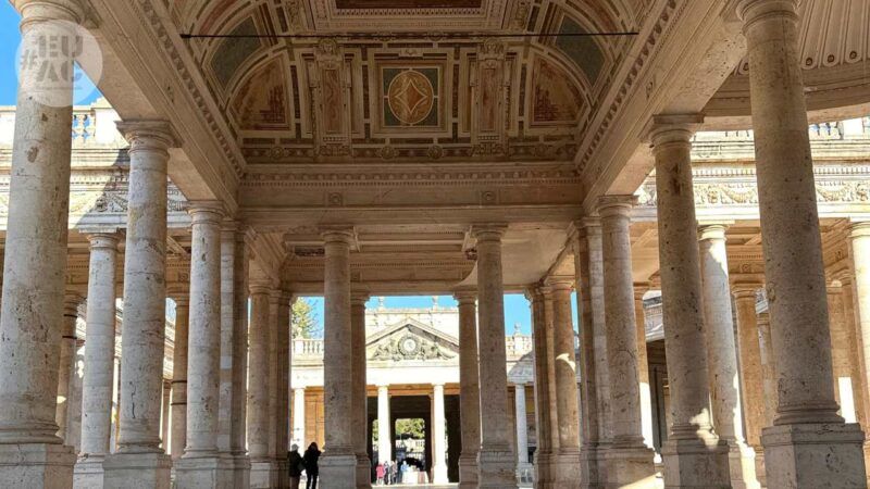 Winter road trip through charming Italian villages