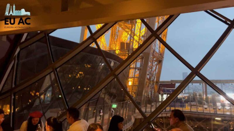 cena en la Torre Eiffel, la más especial