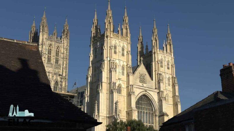 Catedral de Canterbury desde Londres