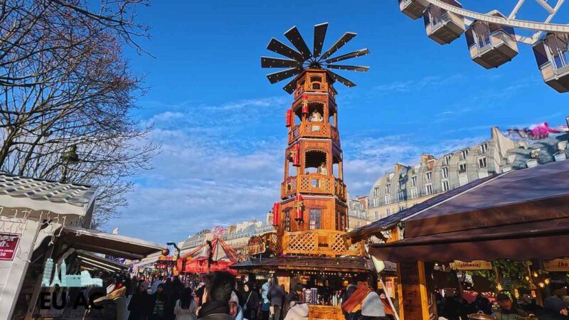 Mercadillo de las Tullerías Navidad en París